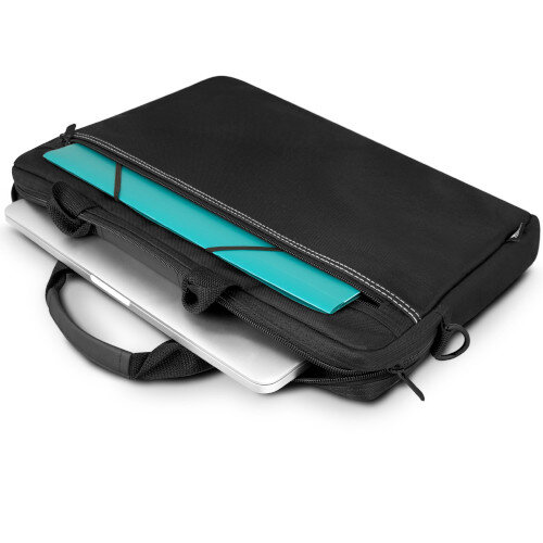Urban Factory Laptop Bag TopLight Toploading 12.5-inch (30.5cm) Laptop Bag Briefcase - Shoulder Strap, Dust Resistant, Scratch Resistant, Shock Resistant, Splash Proof - Black TLC02UF at Hunt Office Ireland