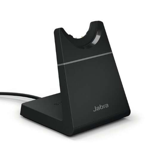 Jabra Evolve2 65 UC Wireless Over-the-head Stereo Headset - Supra-aural, Noise Cancelling Microphone - Link 380C Stand Included at HuntOffice.ie