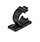 StarTech.com 100 Adhesive Cable Management Clips Black - Network/Ethernet/Office Desk/Computer Cord Organizer - Sticky Cable/Wire Holders - Nylon Self Adhesive Clamp UL/94V-2 Fire Rated, Cable clip, Nylon, Black Additional Image 1