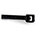 StarTech.com 100 Pack 4 Inches Cable Ties - Black Small Nylon/Plastic Zip Tie - Adjustable Electrical/Network Cable Wraps/-40 to +85C Temp/94V-2 Fire & UL Rated TAA, Releasable cable tie, Nylon, Plastic, Black, 2.2 cm, V2, -40 - 85 C Additional Image 2