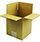 Single Wall 152x152x178mm Brown Corrugated Packing Cardboard Boxes (25 Pack) Ref SC-02 Additional Image 5
