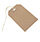  Q-Connect Strung Tag 82x41mm Buff 