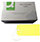 Q-Connect Strung Tag 120x60mm Yellow Pack of 1000 KF01626