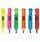 Q-Connect Highlighter Pens Assorted Colours Wallet Pack of 6 KF01909