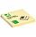 Q-Connect Fanfold Quick Note, 75x75mm, Yellow (Pack of 12 x 100 Notes) - Repositionable Sticky Notes for Reminders Additional Image 2