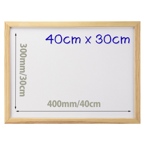 Q-Connect Whiteboard Wooden Frame 400x300mm (KF03569) Additional Image 5