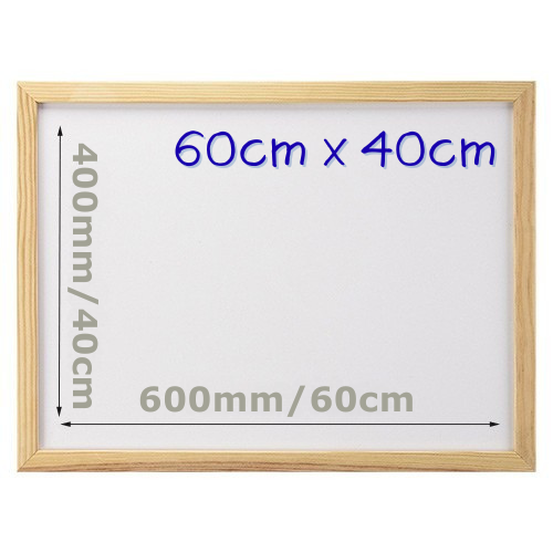 Q-Connect Whiteboard Wooden Frame 600x400mm (KF03570) Additional Image 4