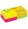 Q-Connect Quick Note Respositionable Pad - Assorted Neon