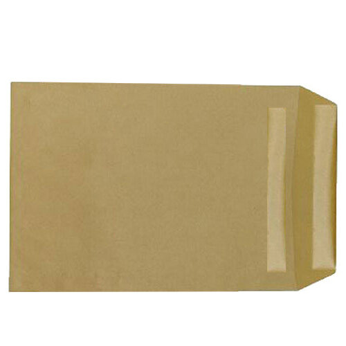 Q-Connect Envelopes C5 80gsm Manilla Self-Seal Pack of 500 KF3516