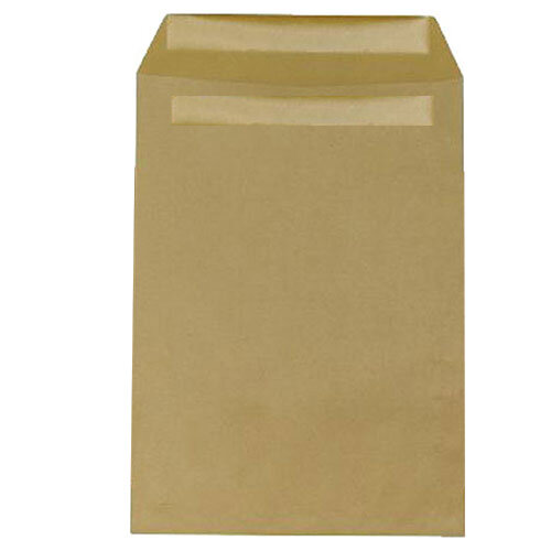 Q-Connect Envelopes C5 80gsm Manilla Self-Seal Pack of 500 KF3516