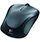 Logitech M235 Wireless Mouse - Compact 2.4 GHz Optical Mouse with USB Receiver Quick Silver Additional Image 2