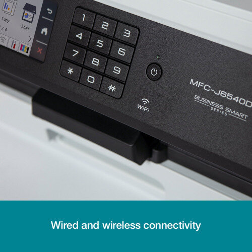 MFC-J6540DW Professional A3/A4 Inkjet Wireless All-in-one Printer - Print, Scan, Copy & Fax - 250 Sheet Feeder, Mobile & Cloud Compatible, 6.8cm Colour Touchscreen LCD at Hunt Office Ireland