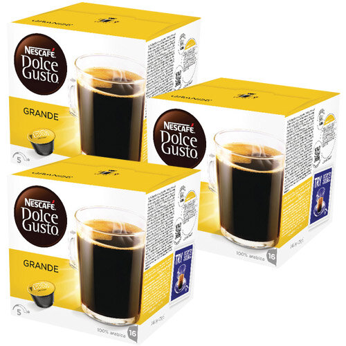 Nescafe Dolce Gusto Grande Capsules Pack of 48 12181434 Hunt Office