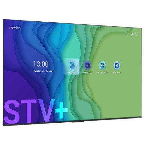 Newline 98" 4K Digital Signage Display Android - 4K visuals and a sleek design.