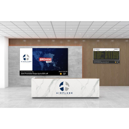 Newline 65" 4K Digital Signage Display Android - Lightning-Fast Boot Mode
