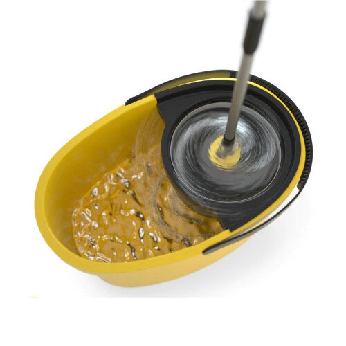 Spin Mop Papa Commercial Cleaning System - Heavy-Duty for Industrial Cleaning Single Pack Additional Image 1