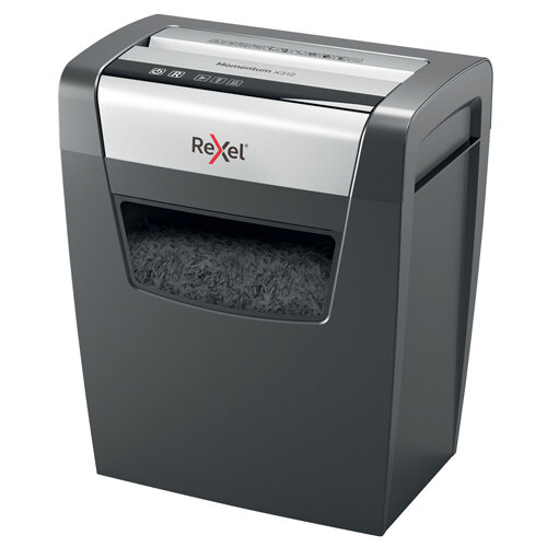 Rexel Momentum X312 Paper Shredder - P3, Cross Cut Security, 23L Bin Capacity for Home and Office Use Additional Image 1