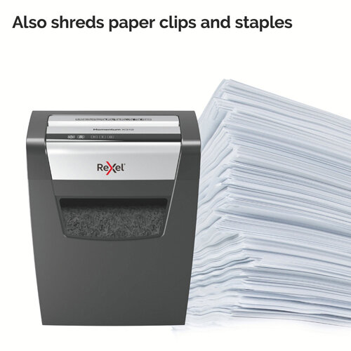 Rexel Momentum X312 Paper Shredder - P3, Cross Cut Security, 23L Bin Capacity for Home and Office Use Additional Image 6