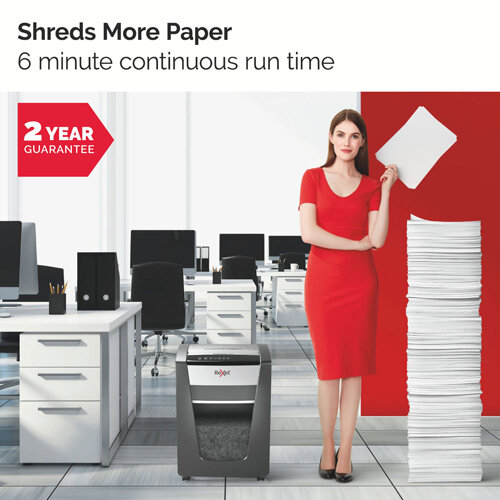 Rexel Momentum X312 Paper Shredder - P3, Cross Cut Security, 23L Bin Capacity for Home and Office Use Additional Image 11