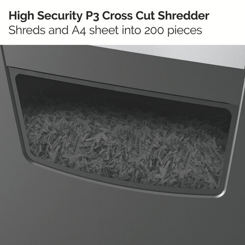 Rexel Momentum X312 Paper Shredder - P3, Cross Cut Security, 23L Bin Capacity for Home and Office Use Additional Image 12