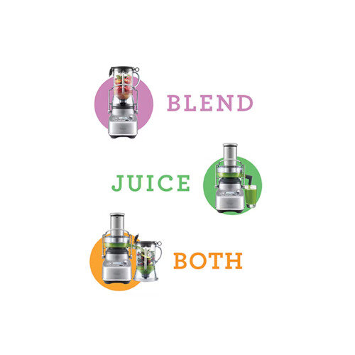 Sage The 3x Bluicer Pro Blender | SJB815BSS2GUK1 | Brushed Stainless Steel Additional Image 2