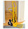 Heavy Duty Stairclimbing Sack Truck Yellow 200kg Capacity Tubular Steel Construction