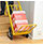 Heavy Duty Stairclimbing Sack Truck Yellow 200kg Capacity For Industrial Strength and Preformance
