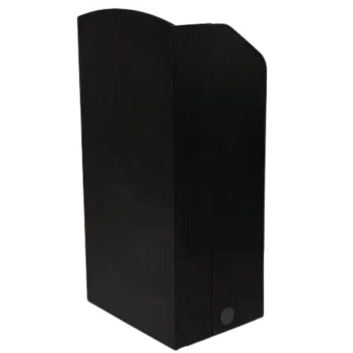 Folding Floorstanding Lectern - Black Finish with ABS Edgin Additional Image 2