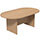 6 Person Boardroom Bundle: 1800mm Beech D-End Table