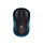 Logitech M185 - Mouse - optical - wireless - 2.4 GHz - USB wireless receiver - blue