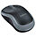 Logitech M185 - Mouse - optical - wireless - 2.4 GHz - USB wireless receiver - grey