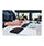 Kensington ERGOSOFT WR SLIM KBS - Keyboard wrist rest - black