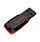 SanDisk Cruzer Blade - USB flash drive - 64 GB - USB 2.0 - black, red
