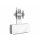 Vogel\'s Professional PVF 4112 - Stand for LCD / plasma panel / video conferencing system - lockable - white - screen size: up to 90" - floor-standing