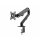 NewStar FPMA-D650 - Desk mount for LCD display (full-motion) - black - screen size: 17"-27" - clamp mountable, grommet