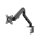 NewStar FPMA-D650 - Desk mount for LCD display (full-motion) - black - screen size: 17"-27" - clamp mountable, grommet