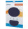 Manhattan Wrist Gel Support Pad and Mouse Mat, Blue, 241 &times; 203 &times; 40 mm, non slip base, Lifetime Warranty, Card Retail Packaging