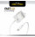OtterBox UK Wall Charger 20W - 1X USB-C 20W USB-PD + USB C-Lightning Cable 1m, Cloud Dust White