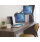 Manhattan TV &amp; Monitor Mount, Wall, Full Motion (Gas Spring), 2 screens, Screen Sizes: 17-32", Black, Dual Screen, VESA 75x75 to 100x100mm, Max 8kg (each), Tilt &amp; Swivel with 3 Pivots, Lifetime Warranty