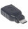 Manhattan USB-C to USB-A Adapter, Male to Female, 5 Gbps (USB 3.2 Gen1 aka USB 3.0), Equivalent to USB31CAADG, SuperSpeed USB, Black, Lifetime Warranty, Polybag