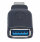 Manhattan USB-C to USB-A Adapter, Male to Female, 5 Gbps (USB 3.2 Gen1 aka USB 3.0), Equivalent to USB31CAADG, SuperSpeed USB, Black, Lifetime Warranty, Polybag