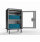 Manhattan Charging Cabinet/Cart via USB-C x32 Devices, Trolley, Power Delivery 18W per port (576W total), Suitable for iPads/other tablets/chromebooks up to 15.6", Bays 380x30x280mm, Device charging cables not included, Lockable (PIN code), EU &amp; 