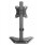 Manhattan TV &amp; Monitor Mount, Desk, Tilt/Swivel/Rotation, 1 screen, Screen Sizes: 10-27", Black, Stand Assembly, VESA 75x75 to 100x100mm, Max 7kg, Lifetime Warranty