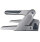Leitz AKTO Variable Multi Hole Punch, 30 sheet capacity, Silver