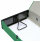 5 Star Office Box File 75mm Spine Lock Spring Foolscap Green [Pack 5]