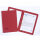 Exacompta Guildhall Transfer Spiral File 315gsm Foolscap Red (Pack of 50) 348-RED