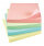 5 Star Office Re-Move Notes Repositionable Pastel Pad of 100 Sheets 76x76mm Assorted [Pack 12]