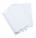 Rexel Crystalfile Printable Filing Inserts White (Pack of 50) 78050