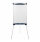 5 Star Office Easel Drywipe Magnetic with Pen Tray and Extension Arms Capacity A1 Grey