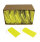Strung Tags 120x60mm Yellow (Pack of 1000) KF01626